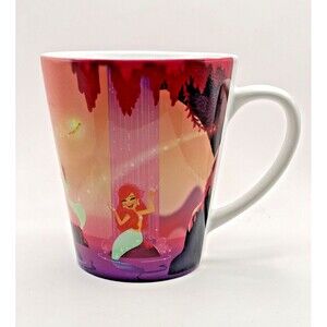 Disney Wonderground Gallery Coffee Mug Cup Peter Pan Mermaid Lagoon Liana Hee
